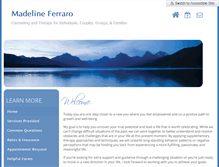 Tablet Screenshot of ferrarocounseling.com